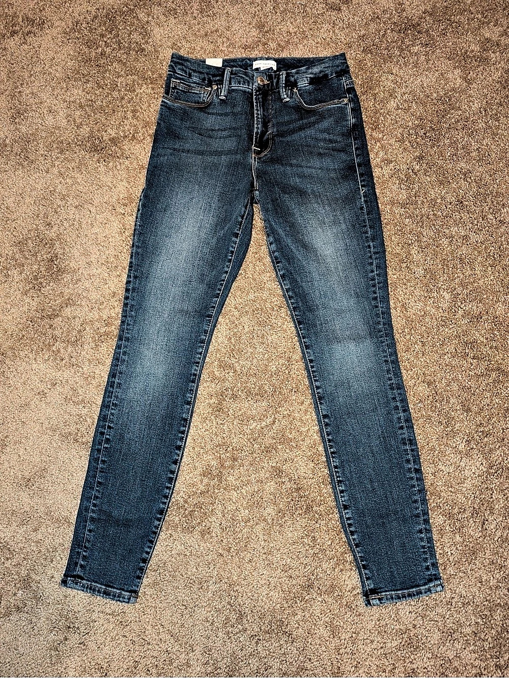 โ๏ธ Good American Good Legs Skinny Jeans Blue Waist 27 NWT